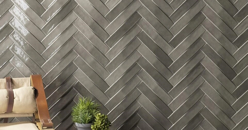 Laying Herringbone tiles